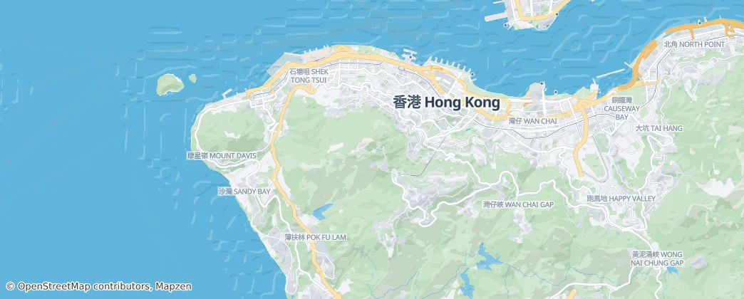 Central and Western District — Map