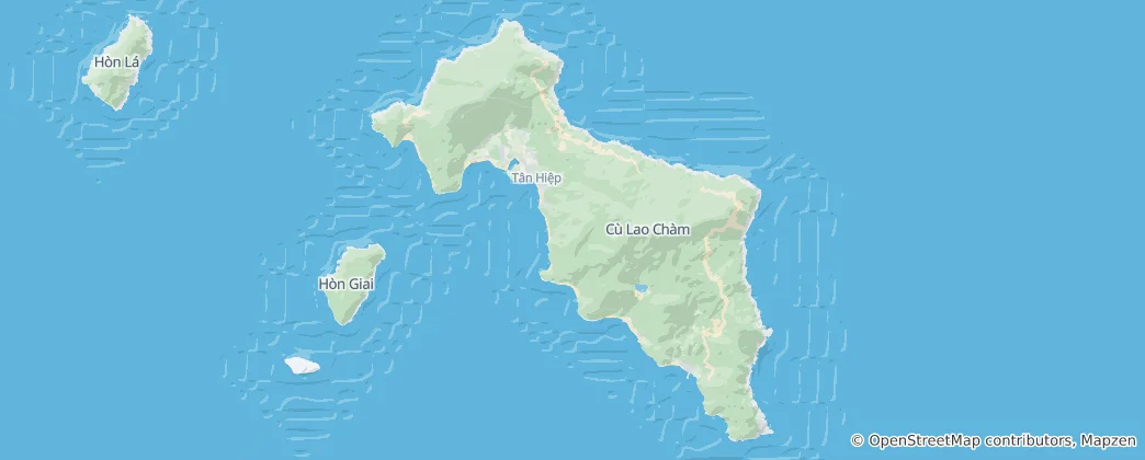 Karte von Cham Island