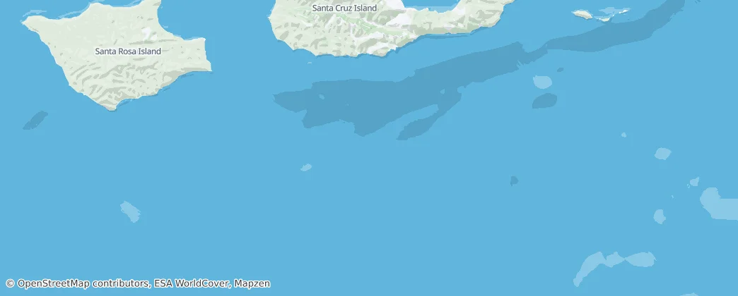 Národný park Channel Islands — mapa