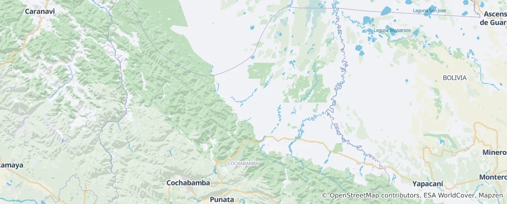 Chapare Province Haritası