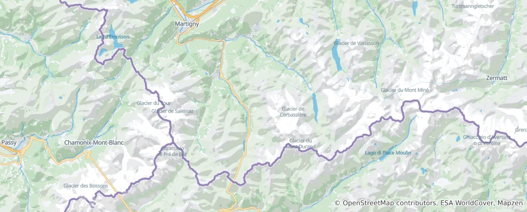 Map of Entremont District