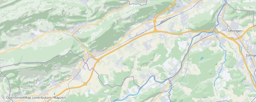 Okres Gäu — mapa