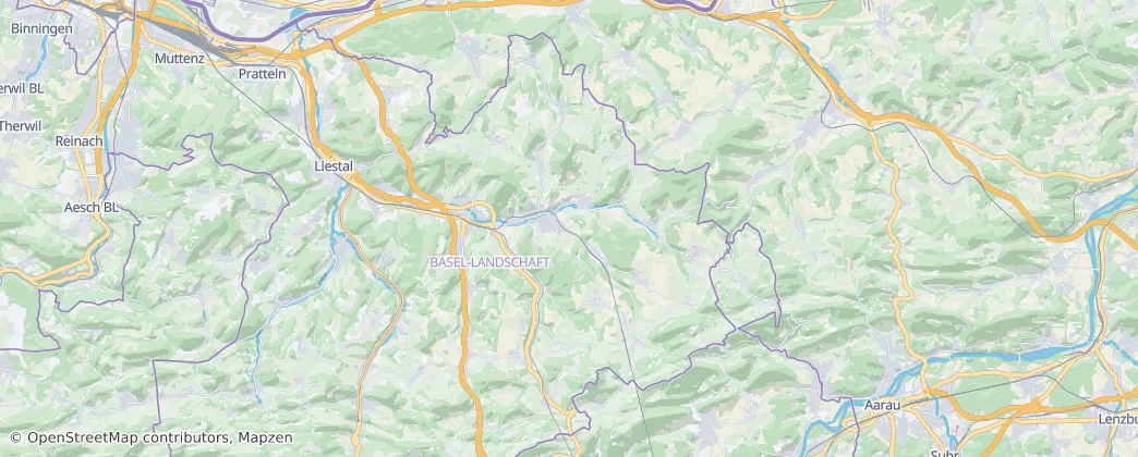 Sissach — mapa