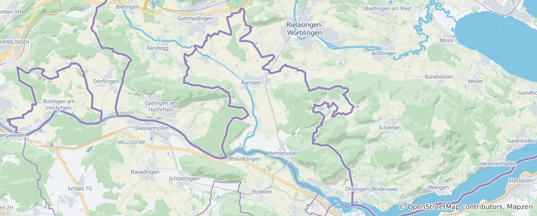 Карта Stein District