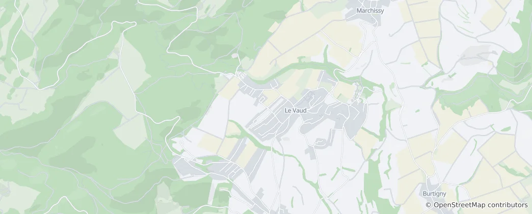 Le Vaud 지도