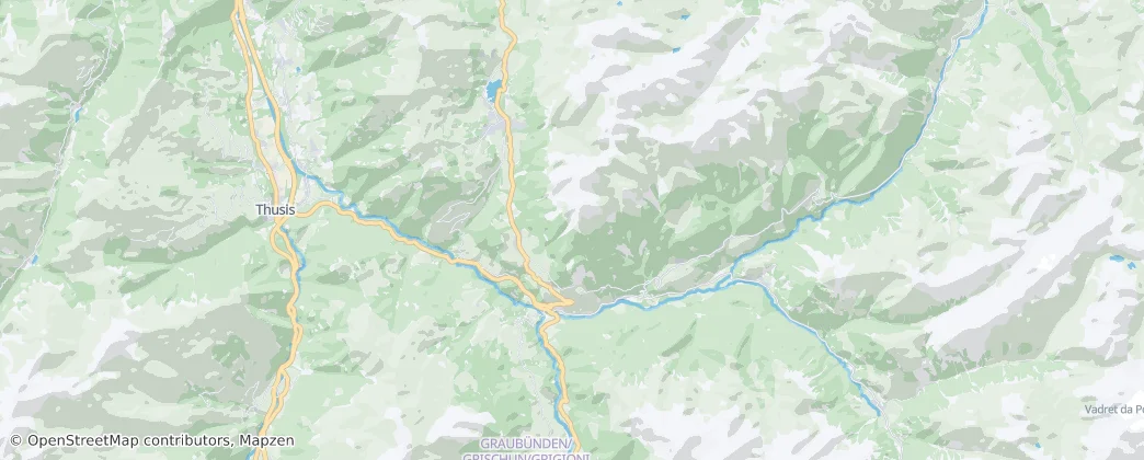 Albula/Alvra — 地图