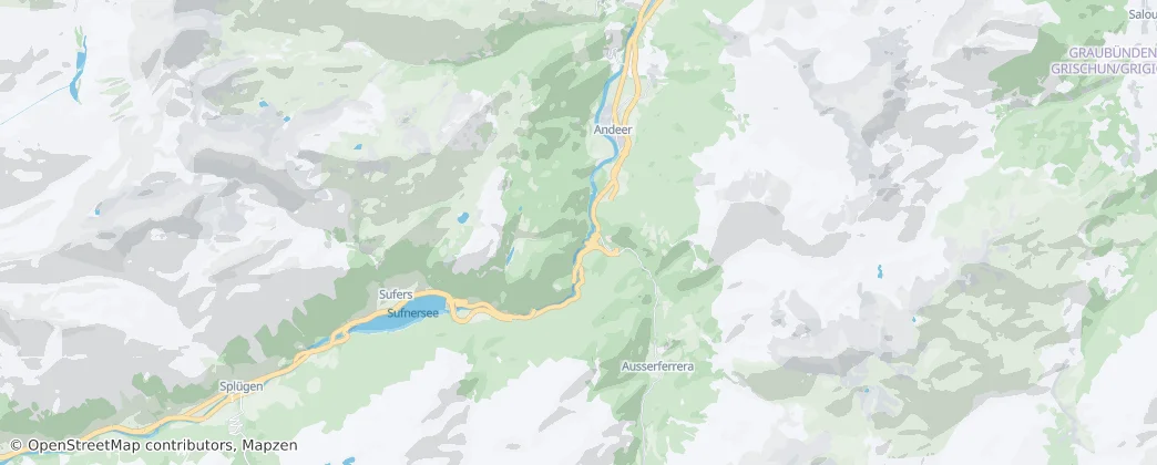 Andeer — Map