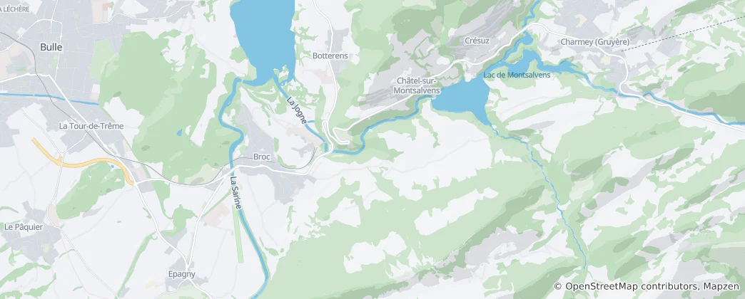 Carte de Broc