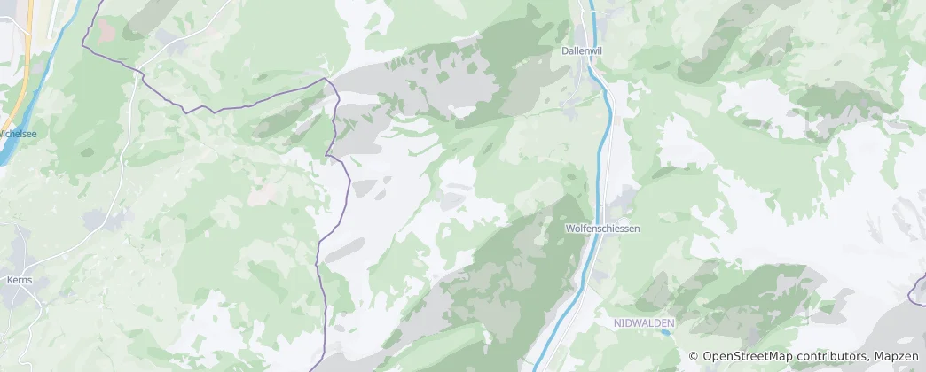Mappa di Dallenwil