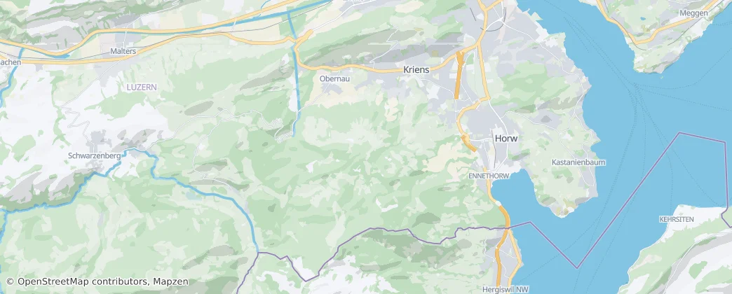Kriens — Map