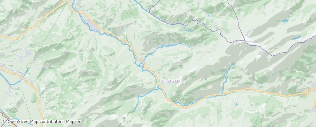 Nesslau — Mapa
