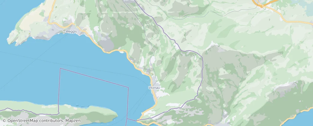 Vitznau – Mapa