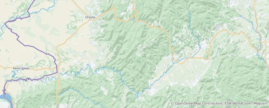 Mappa di Parco nazionale Cheile Nerei-Beusnita