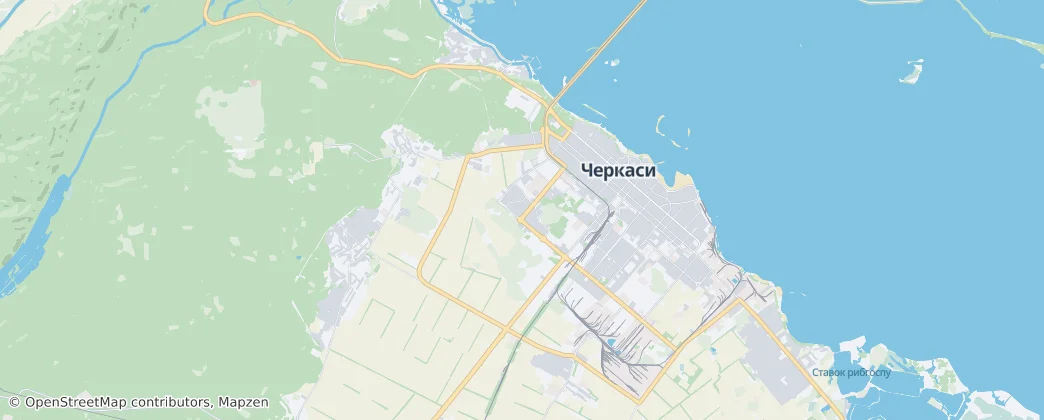 Cherkasy — 지도