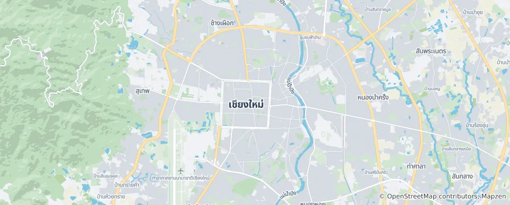 Map of Chiang Mai