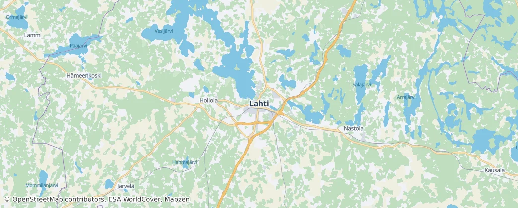 拉赫蒂 — 地图