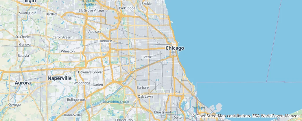 Map of Chicago
