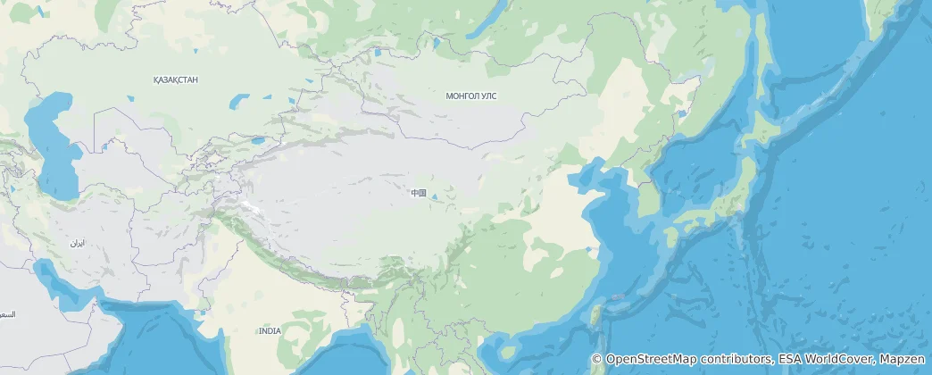 Map of China