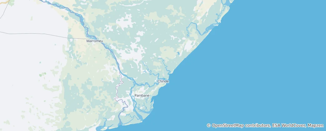 Térkép: Chinde