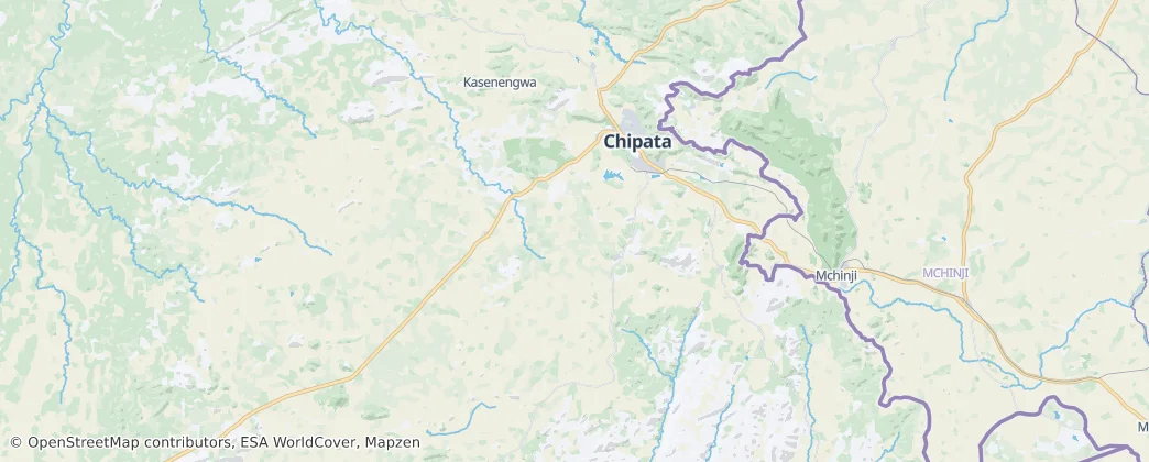 Chipata — Map