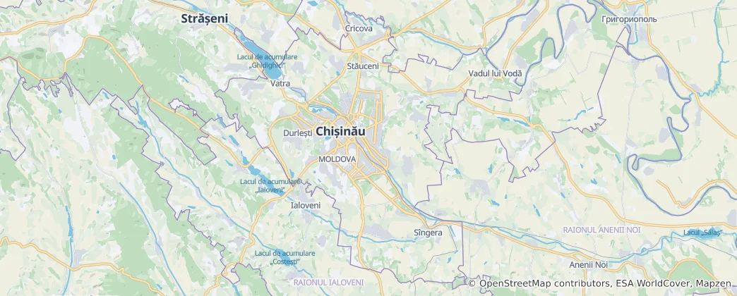 Carte de Chișinău