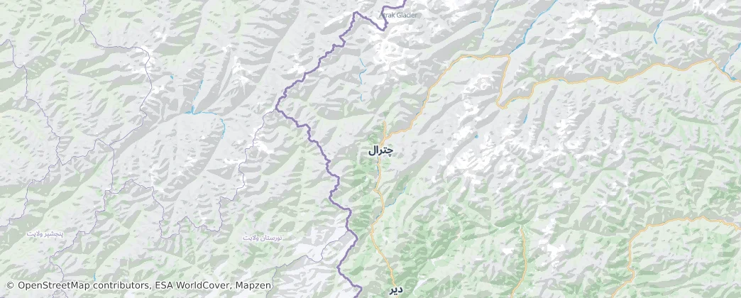 CHITRAL — Map