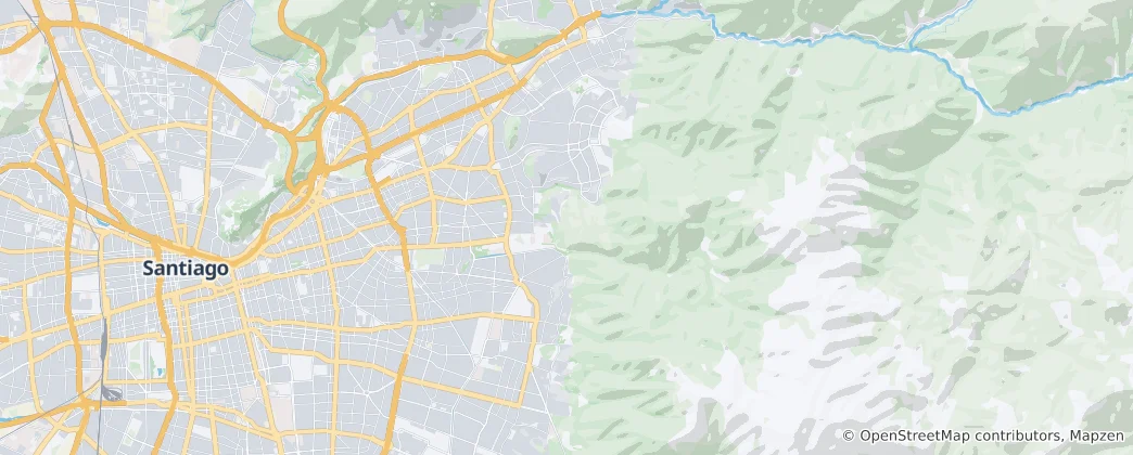Mapa Las Condes