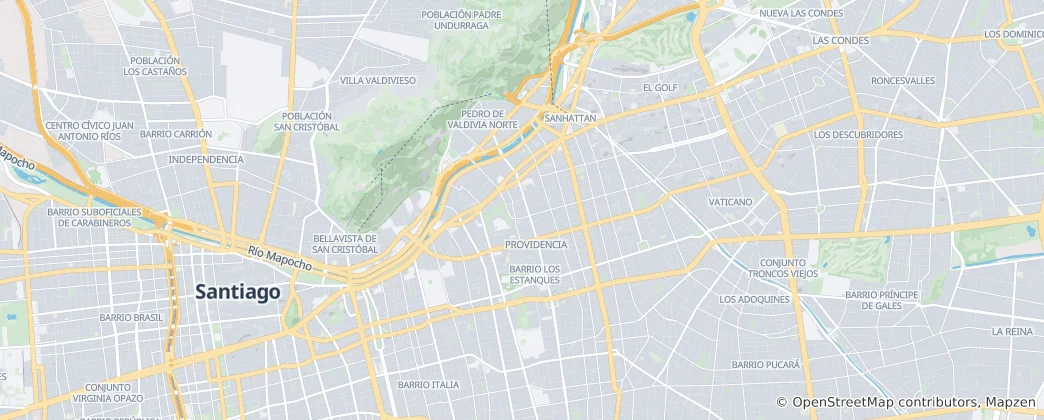 Map of Providencia
