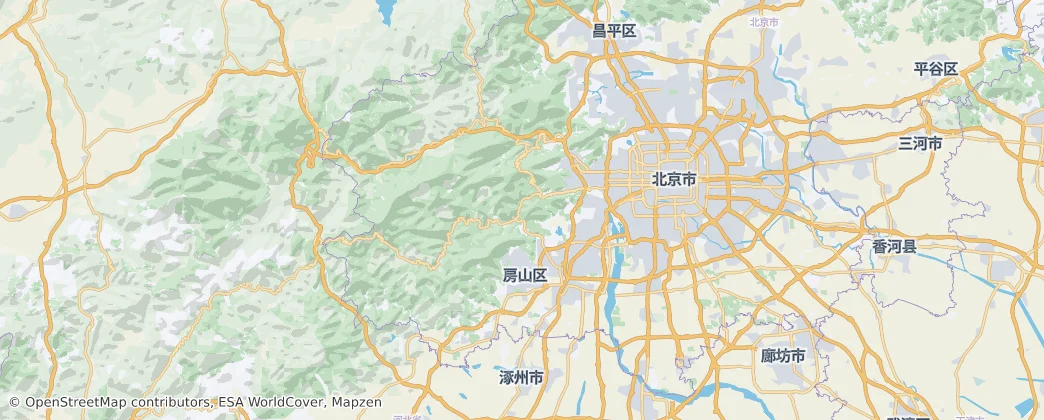 Beijingshi — Harita