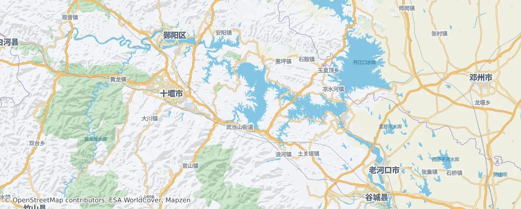 Danjiangkoushi — Mapa