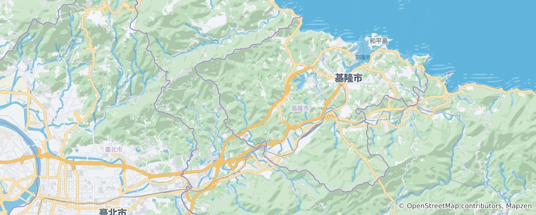 Mapa Jilongshi