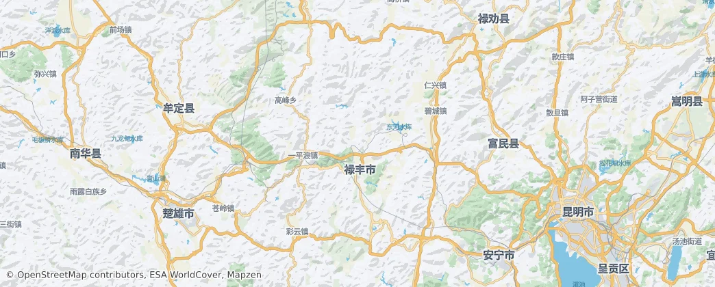 Lufengxian — 地图