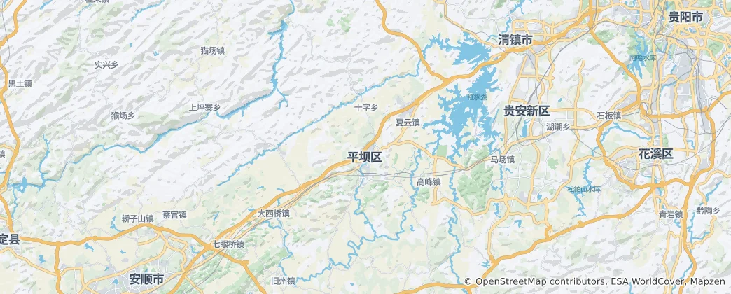 Mapa Pingbaxian