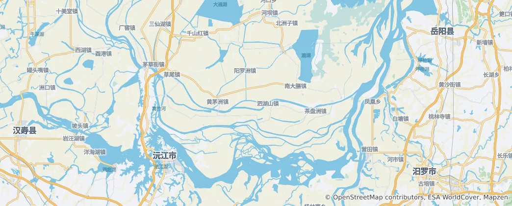 Mapa Yuanjiangshi