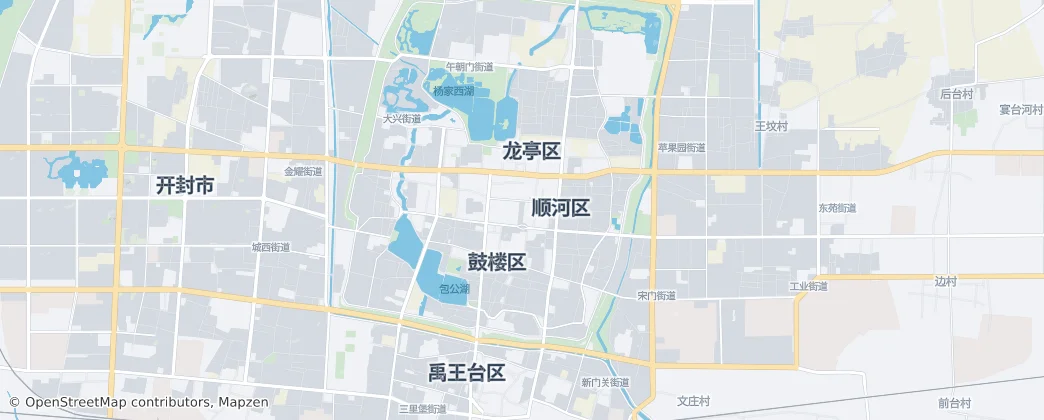 Gulou District — Mapa