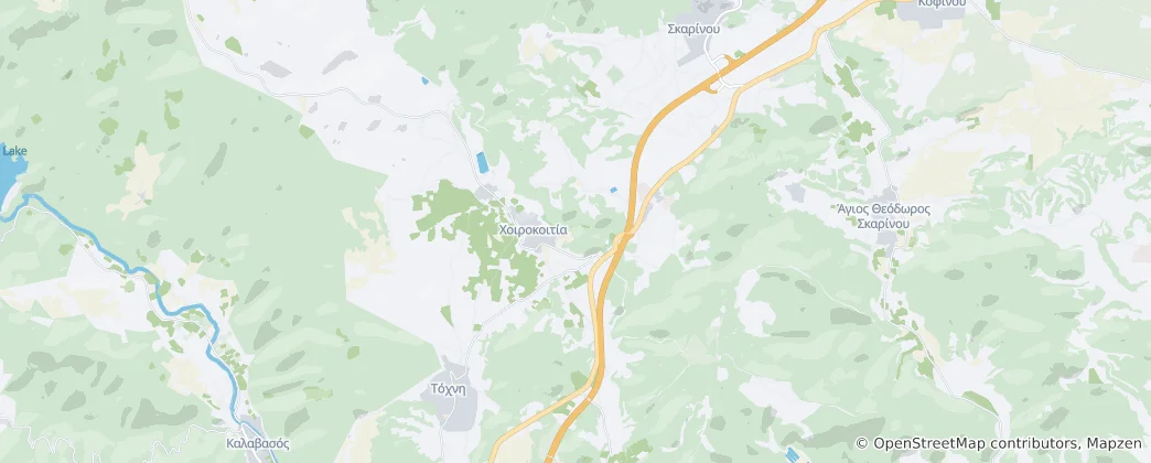 Map of Choirokoitia