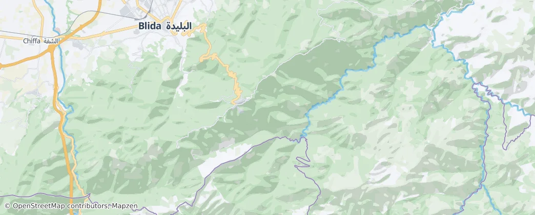 Chrea – Mapa