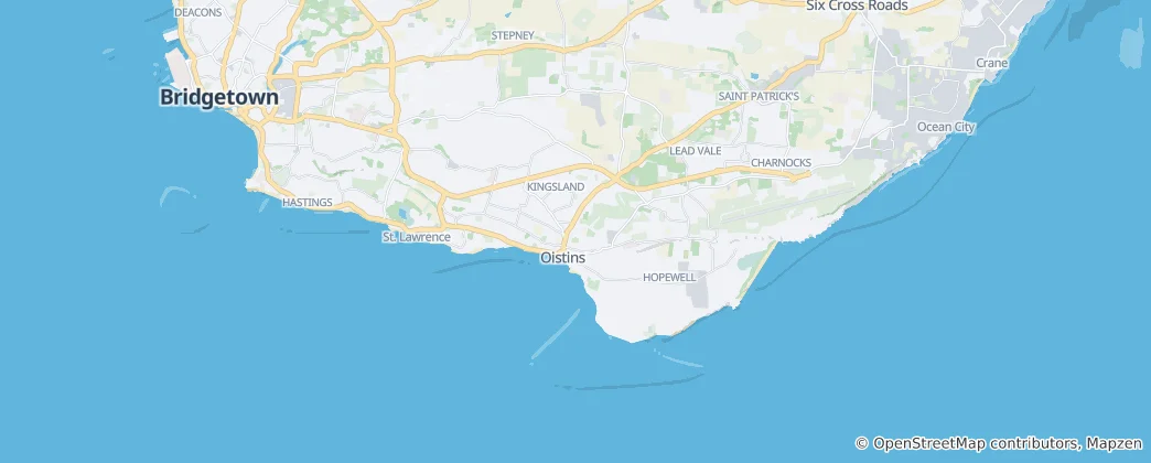 Map of Christ Church