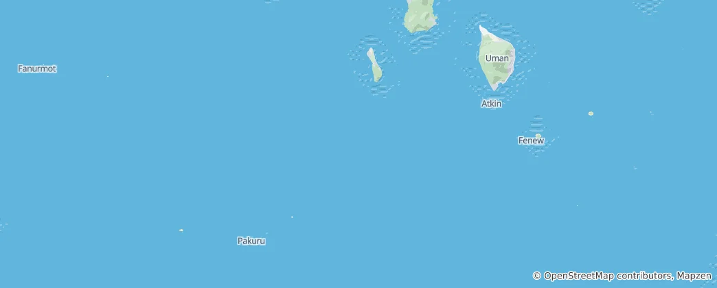 Map of Chuuk
