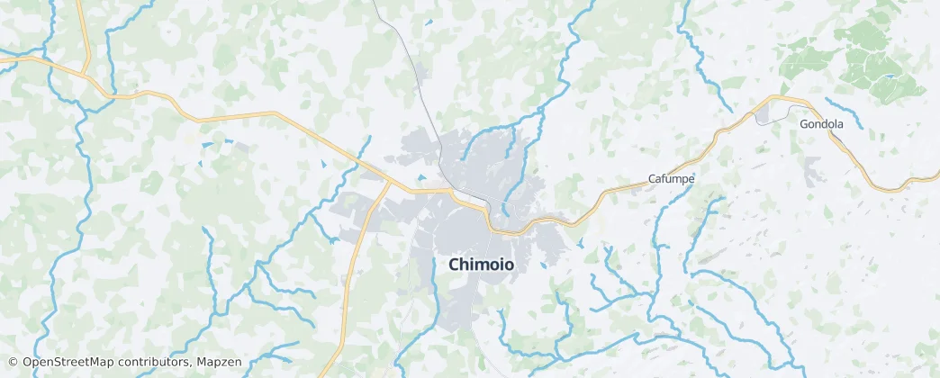 Cidade De Chimoio — Map