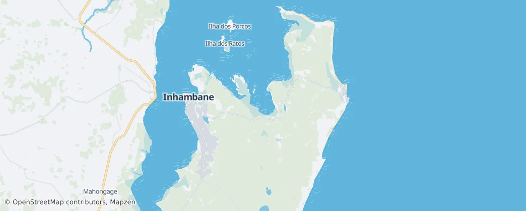 Cidade De Inhambane — Map
