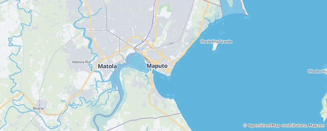 Térkép: Cidade De Maputo