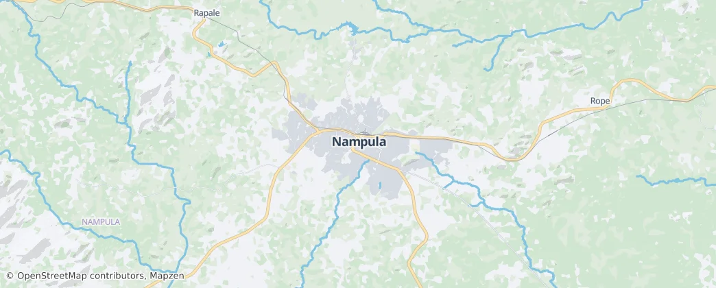 Cidade De Nampula — Map