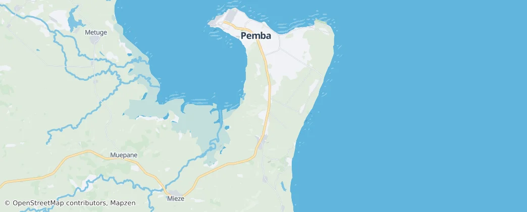 Cidade De Pemba — Map