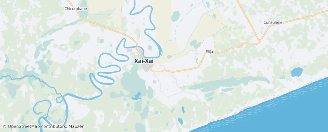 Cidade De Xai-Xai — Map
