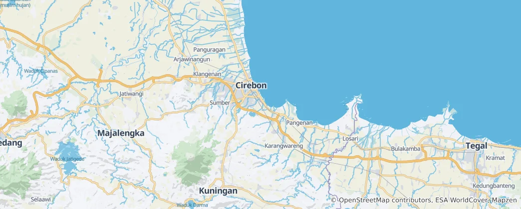 Mapa Cirebon