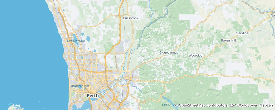 Mapa De Ciudad de Swan