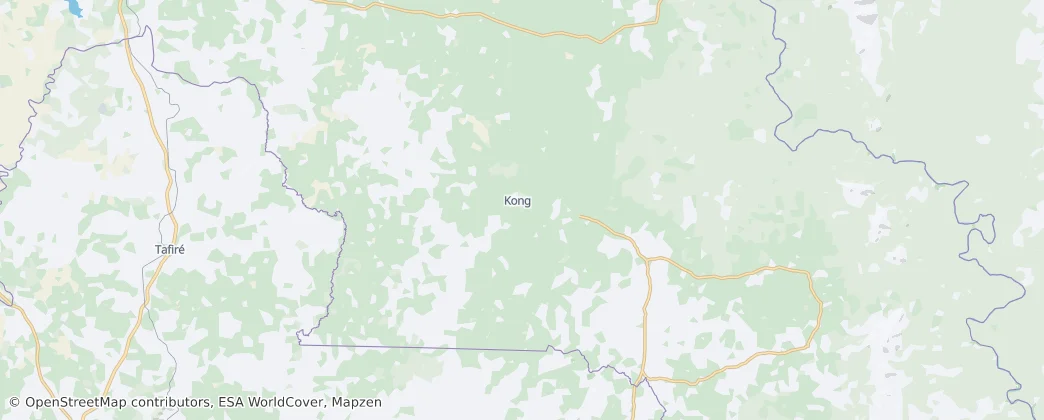 Kong Department — Map