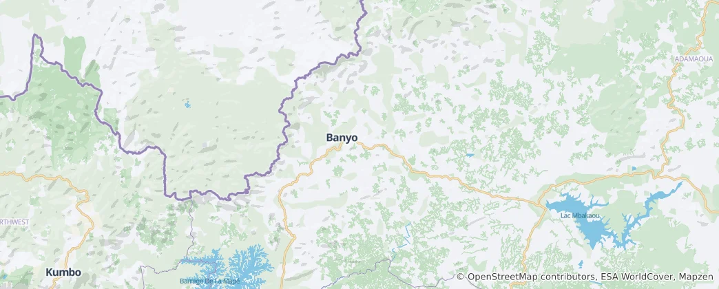 Mappa di Banyo