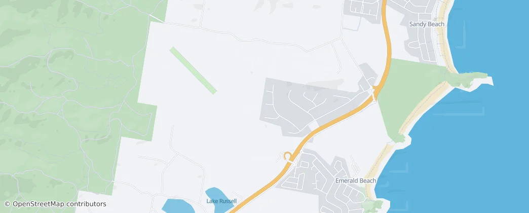 Coffs Coast Regional Park — mapa
